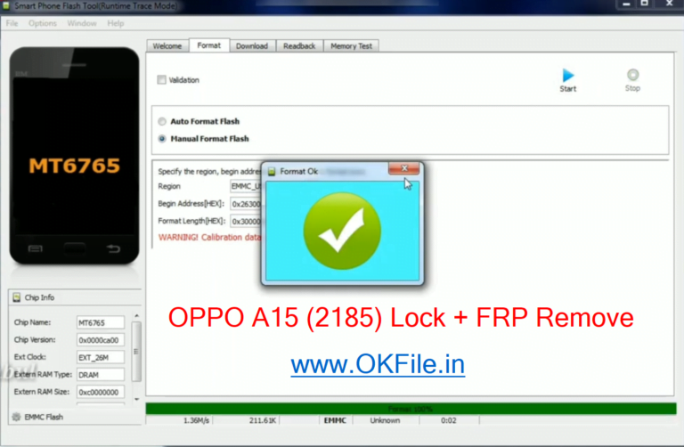 OPPO A15 FRP Reset By OKFile.in