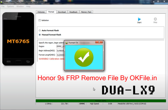 DUA-LX9 FRP File With OKFile