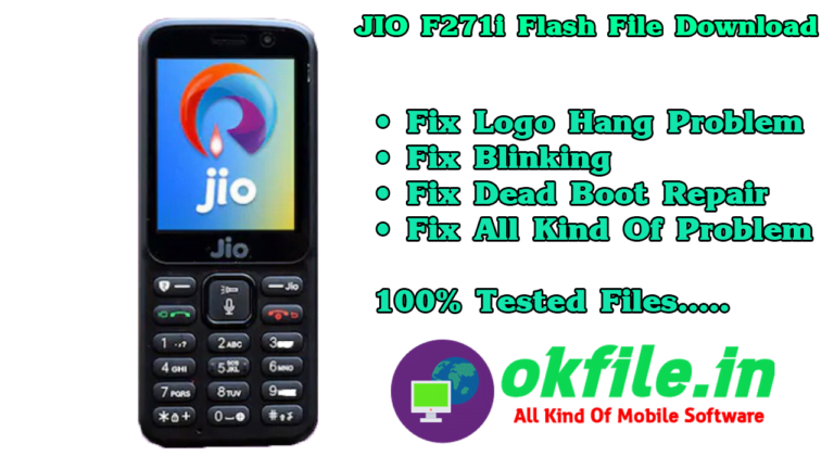 JIO F271i Flash File 
