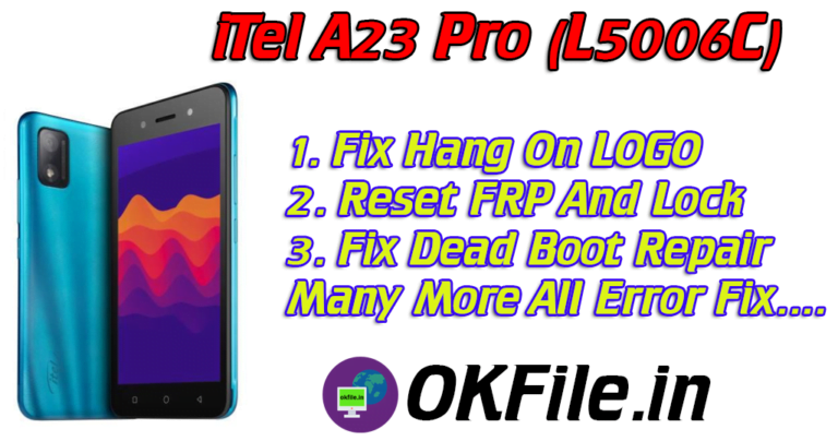 Itel A23 Pro Jio ( L5006C ) Flash File Download