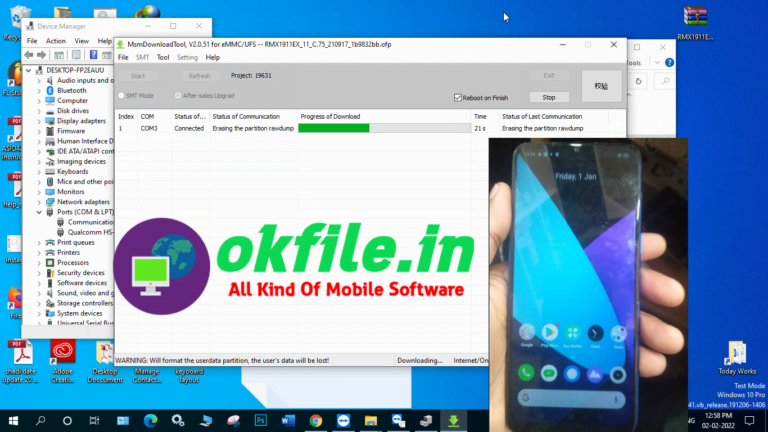 Realme 5/5i/5s Flash File Download With OKFile