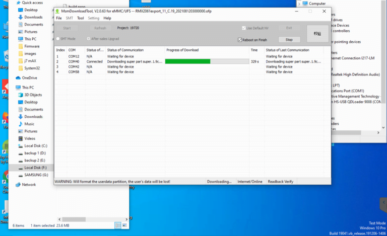 Realme Flash Tool Latest Version Download With OKFile