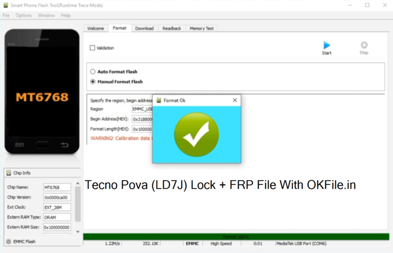 Tecno Pova (LD7J) Lock + FRP File Download With OKFile