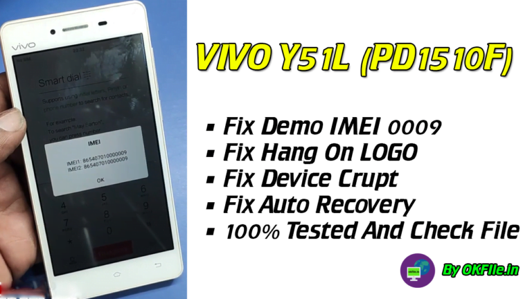 VIVO Y51-Y51L (PD1510) Flash File Download