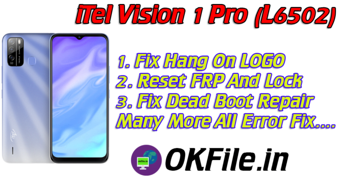 iTel Vision 1 Pro ( L6502) Flash FIle With OKFile.in