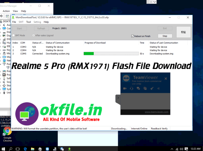 Realme 5 Pro Flash File
