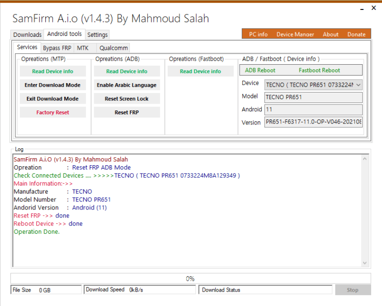 Sam A.I.O Tool Ver1.4.3 Tool Download