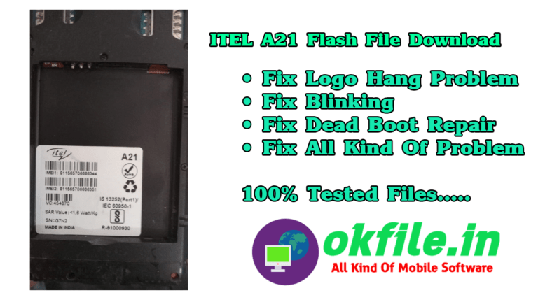 Itel A21 Flash File (Stock Rom) Download