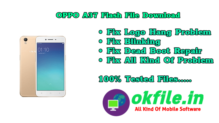 OPPO A37F Tested Flash File (Stock Rom) Download