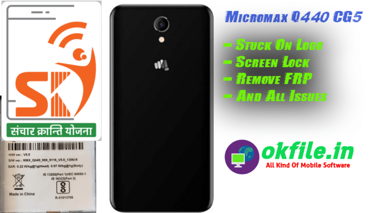 Micromax Q440 Sky CG5 Flash File (Stock Rom) Download