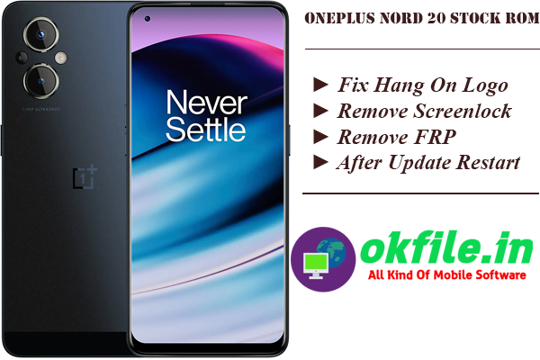 OnePlus Nord 20 5G Official Flash File (Stock Rom)