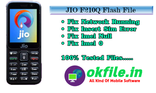JIO F210Q Flash File Stock Rom Free Download