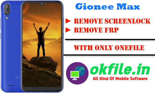 GioneeMax Lock + FRP Remove File & Tool Download