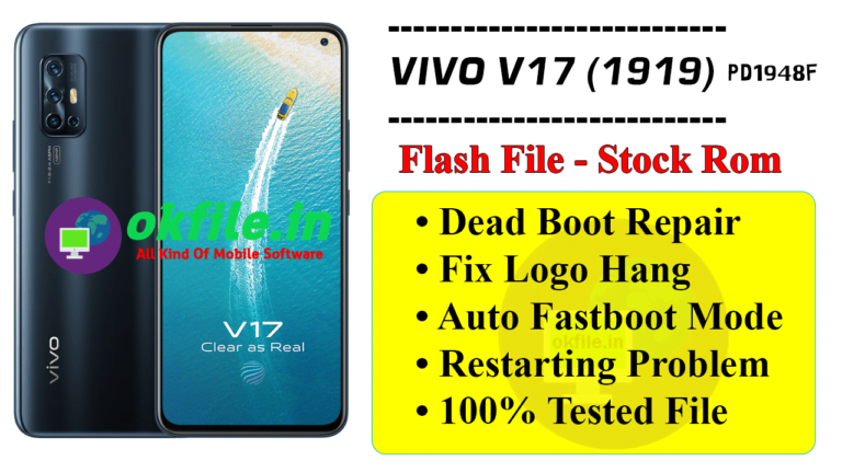 VIVO V17 (pd1948f) Tested Firmware By OKFile.in