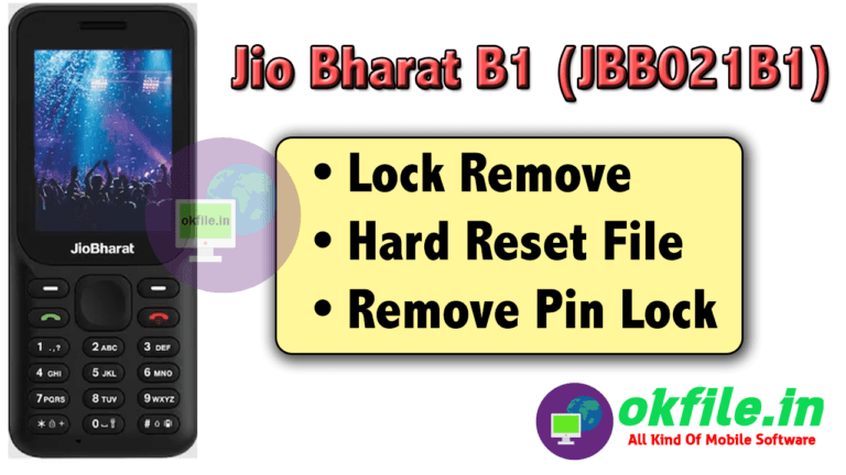 JIO Bharat B1-Hard reset file by okfile