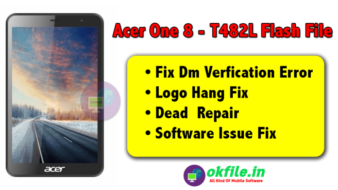 acer tab one 8 tested flash file by okfile